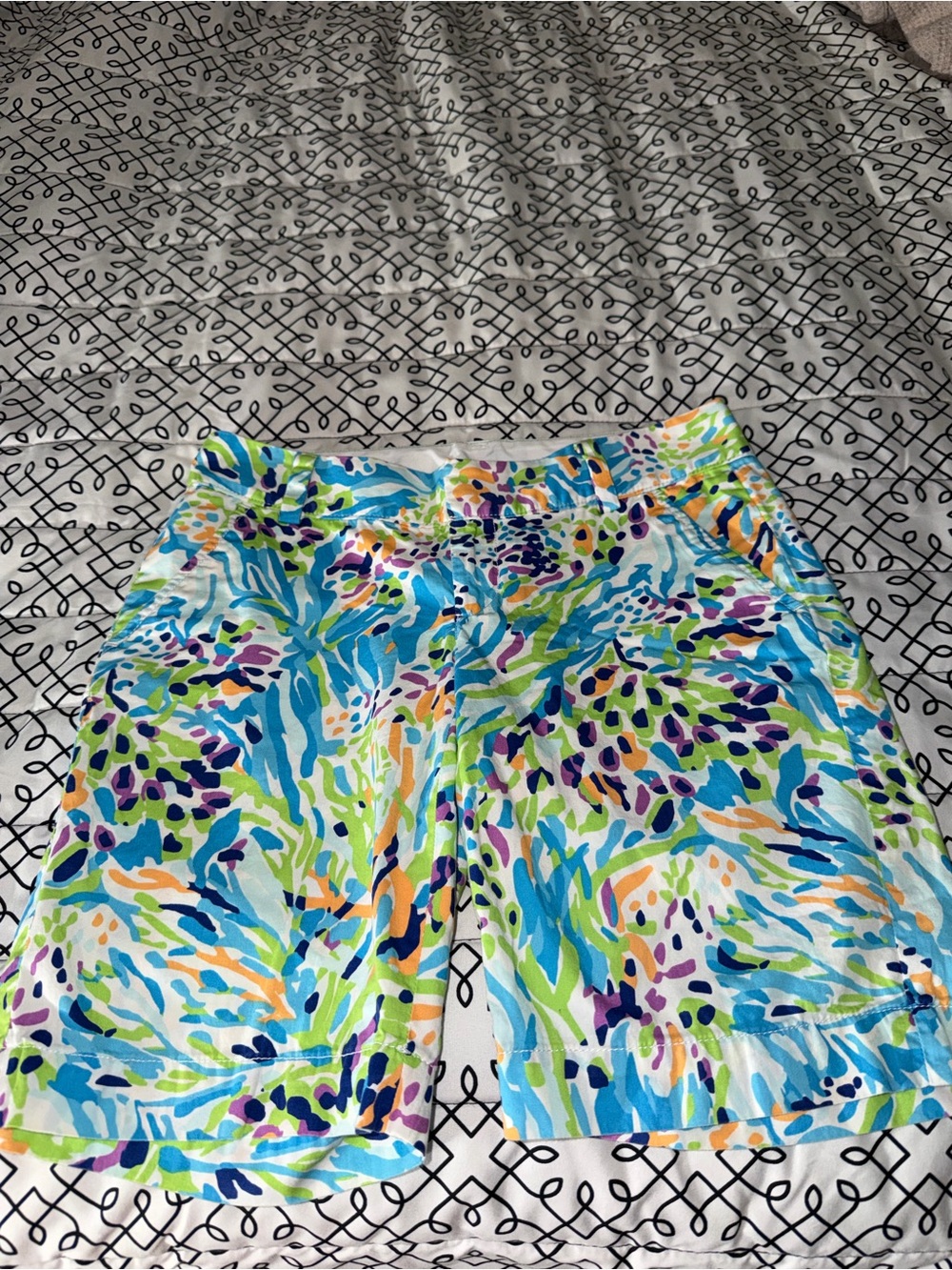 Lilly Pulitzer Multicolor Sea Soire The Chipper Bermuda Shorts